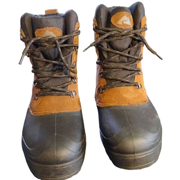 NWOT Ozark Trail brown snow winter boots Size 8 main image 4